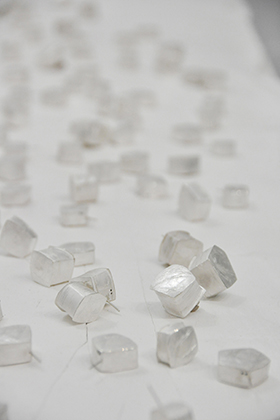 Ice / Pin, Earring / Yuki Sumiya [contemporary jewellery and object]
